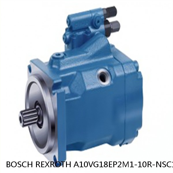 A10VG18EP2M1-10R-NSC16F016SH-K BOSCH REXROTH A10VG AXIAL PISTON VARIABLE PUMP #1 image