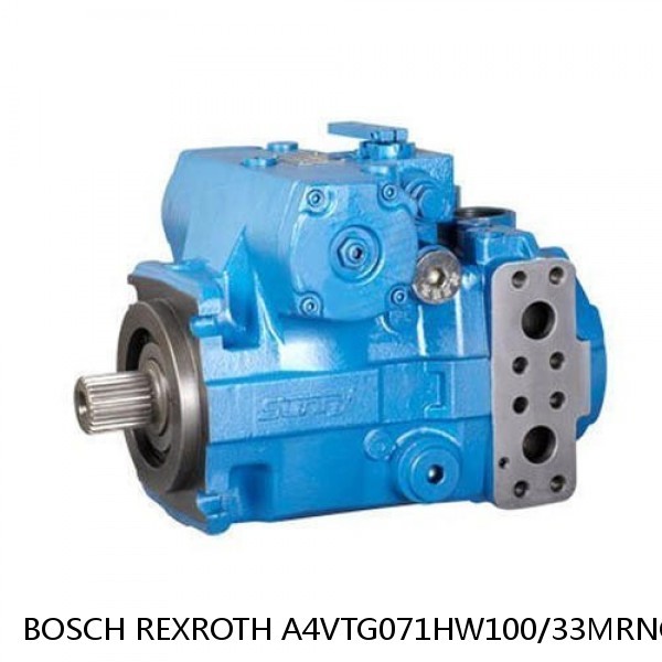 A4VTG071HW100/33MRNC4V82F0000AS- BOSCH REXROTH A4VTG AXIAL PISTON VARIABLE PUMP #1 image